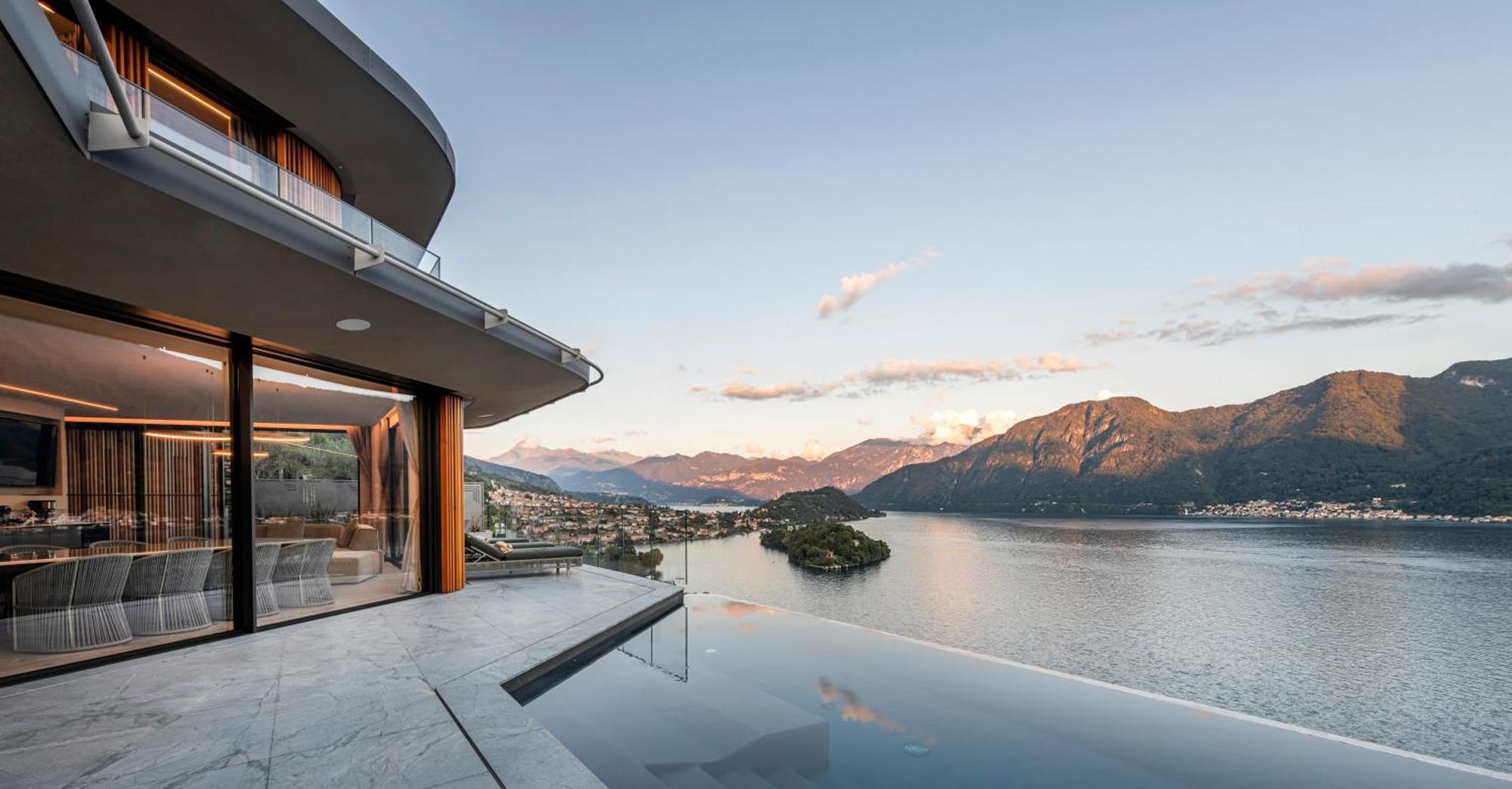 Villa Osee Lago Di Como 살라코마시나 외부 사진