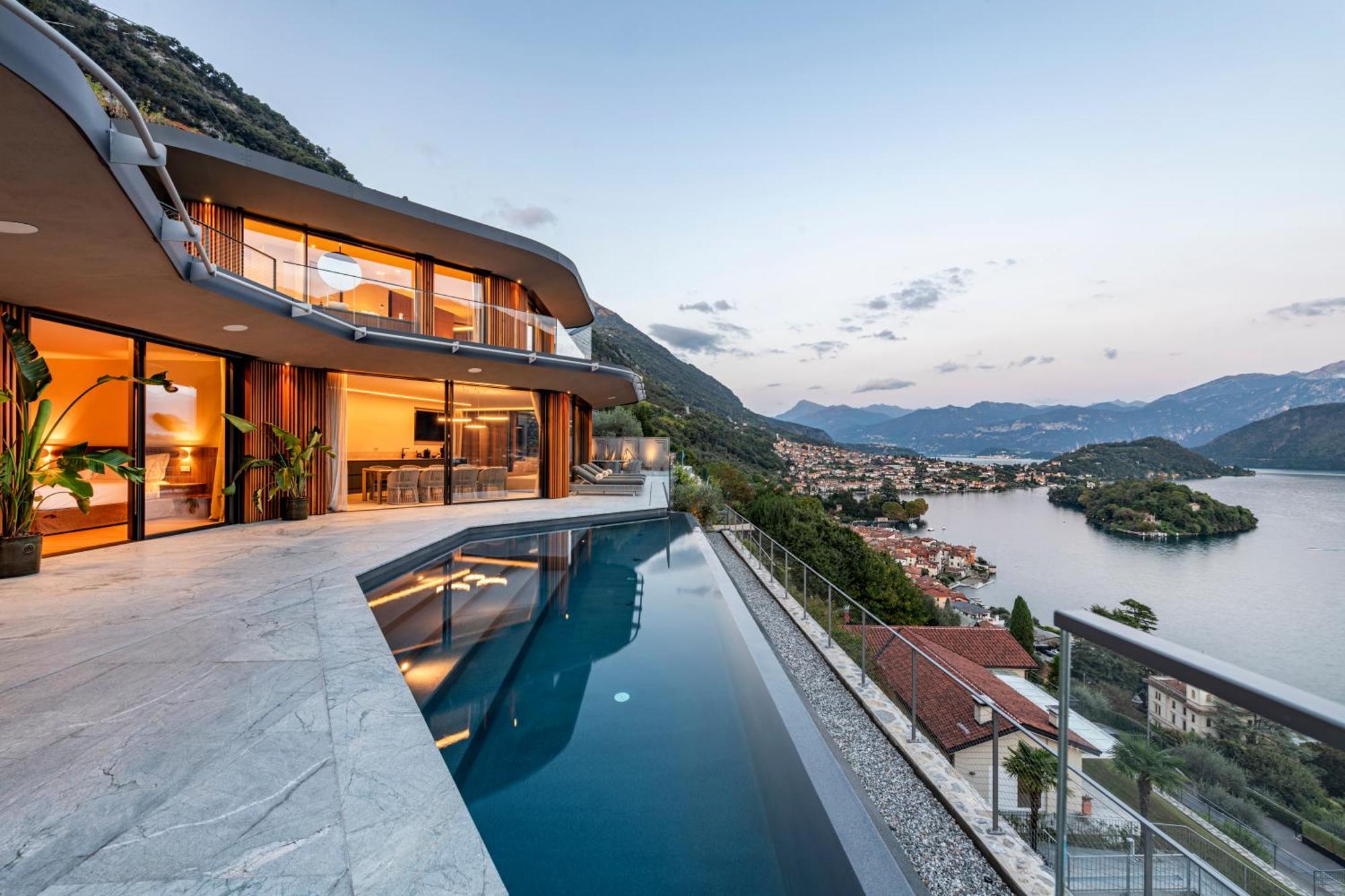 Villa Osee Lago Di Como 살라코마시나 외부 사진